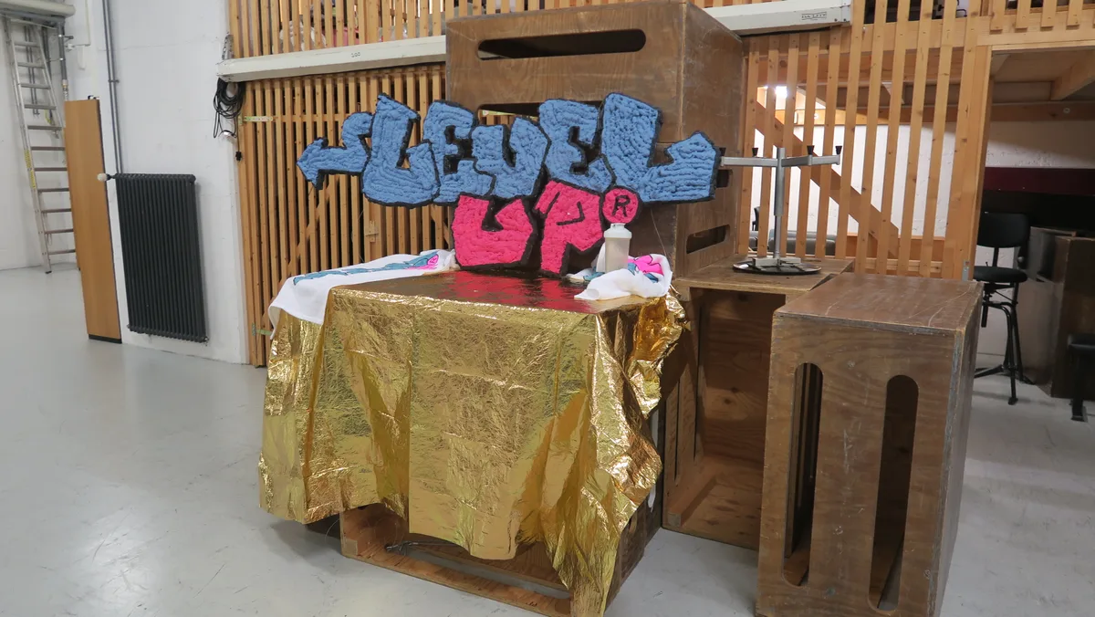 Das Theaterfreifach der KZO bei seiner Probe